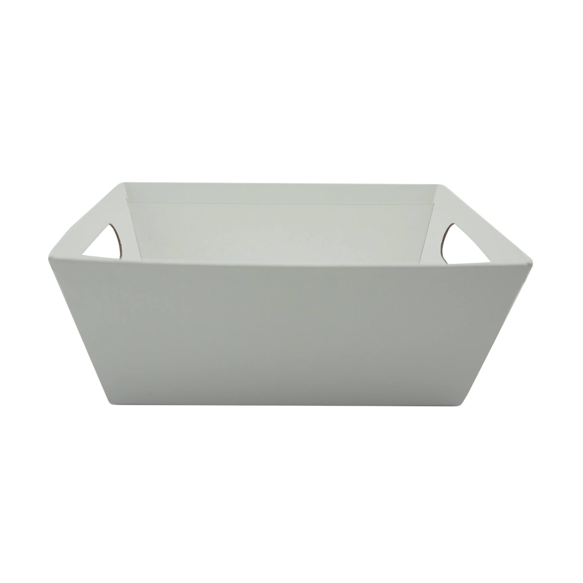 White Basket with Handles by Celebrate It®